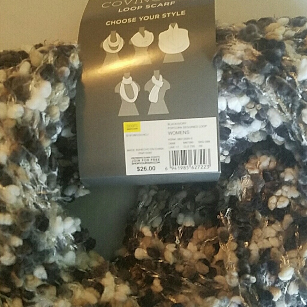 SALE FINAL. Covington Loop/Infinity Scarf - Picture 3 of 4